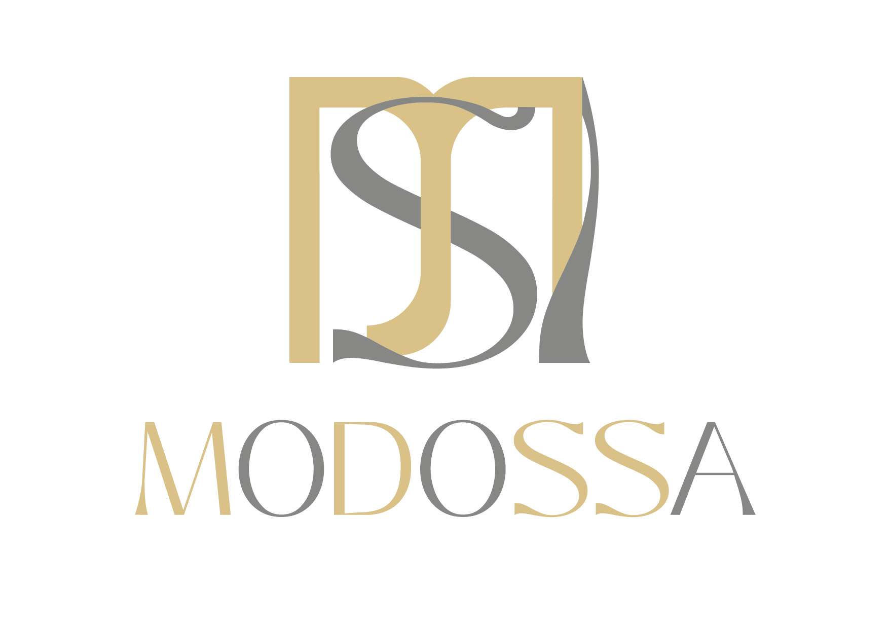 Modossa / official logo of Modossa, luxury fashion brand