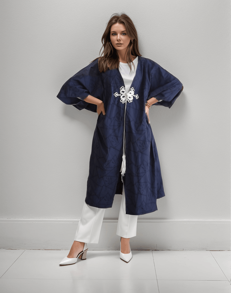 كيمونو ياباني  كيمونو نسائي  كيمونو  عبايه بشت  عبايه  عباية ملونة  عباية كلوش  عباية بشت  عباية  tunic  top  summer abaya  Royal blue embroidered Kimono  Royal blue  poncho sweater  poncho shirts  poncho  Open Front  open abaya  modest  Linen  knot button  kimono dress  kimono cardigan  Kimono  hijab  Handmade frog button  Handmade  Fringe  free size  fashion  emproidery  embroidery  Cardigan Coat   clothing  chic  blue  abaya online  abaya for women  abaya dress  abaya