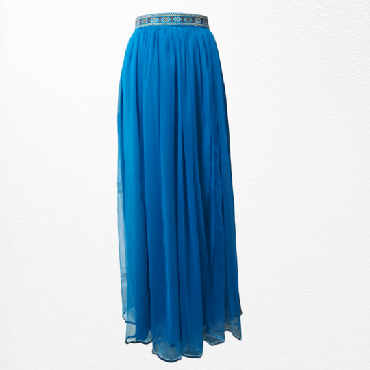 velvet  tulle skirt women  tulle skirt long  tulle skirt  tulle  stylish  spring  special occasion.  special  sparkle  skirt A line  skirt  Royal blue  maxi skirt  long tulle skirt  hijab  feminine  fashion  evining wear  emproidery  embroidery  elegant night  elegant  Blue Muzdana Skirt  blue  A line skirt  palestinian women  palestinian  arab women  threads identity palestinian embroidery